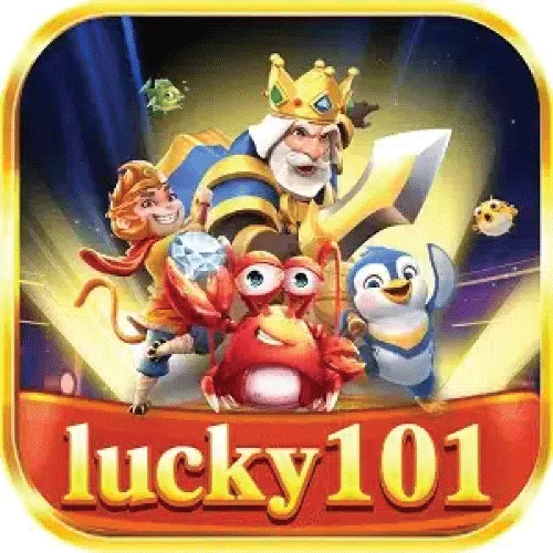 A logo of Lucky 101 game